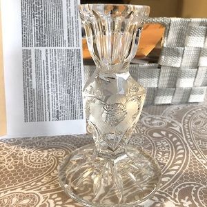 Crystal candle stick stunning cuts beautifully created